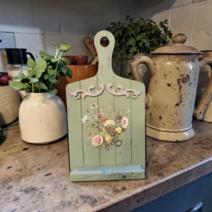 Cutting Board Book Holder