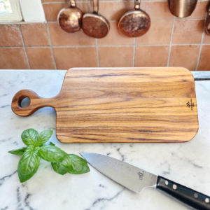 Teak Handled Cutting Board