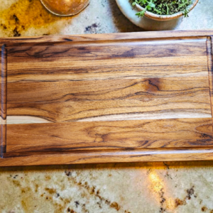 Teak Cutting Board with Juice Groove