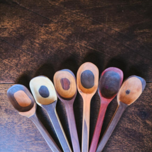 Hand-Carved Wooden Kitchen Spoons