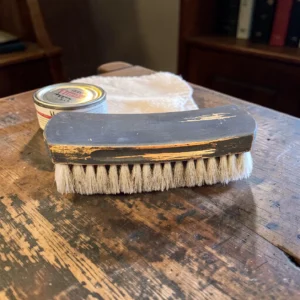 White Bristled Shoe Shine Brush