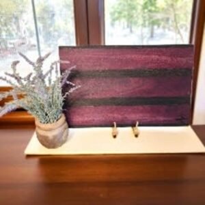 Purpleheart and Wenge Cutting Board with Handholds