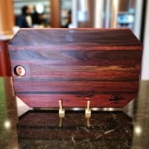 Paduak and Bolivian Rosewood Cutting Board