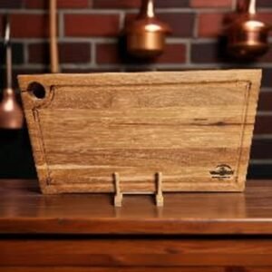 Hickory Cutting Board with Juice Groove.