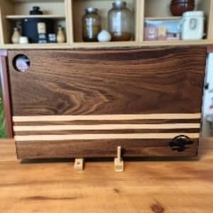 Walnut and Maple Cutting Board
